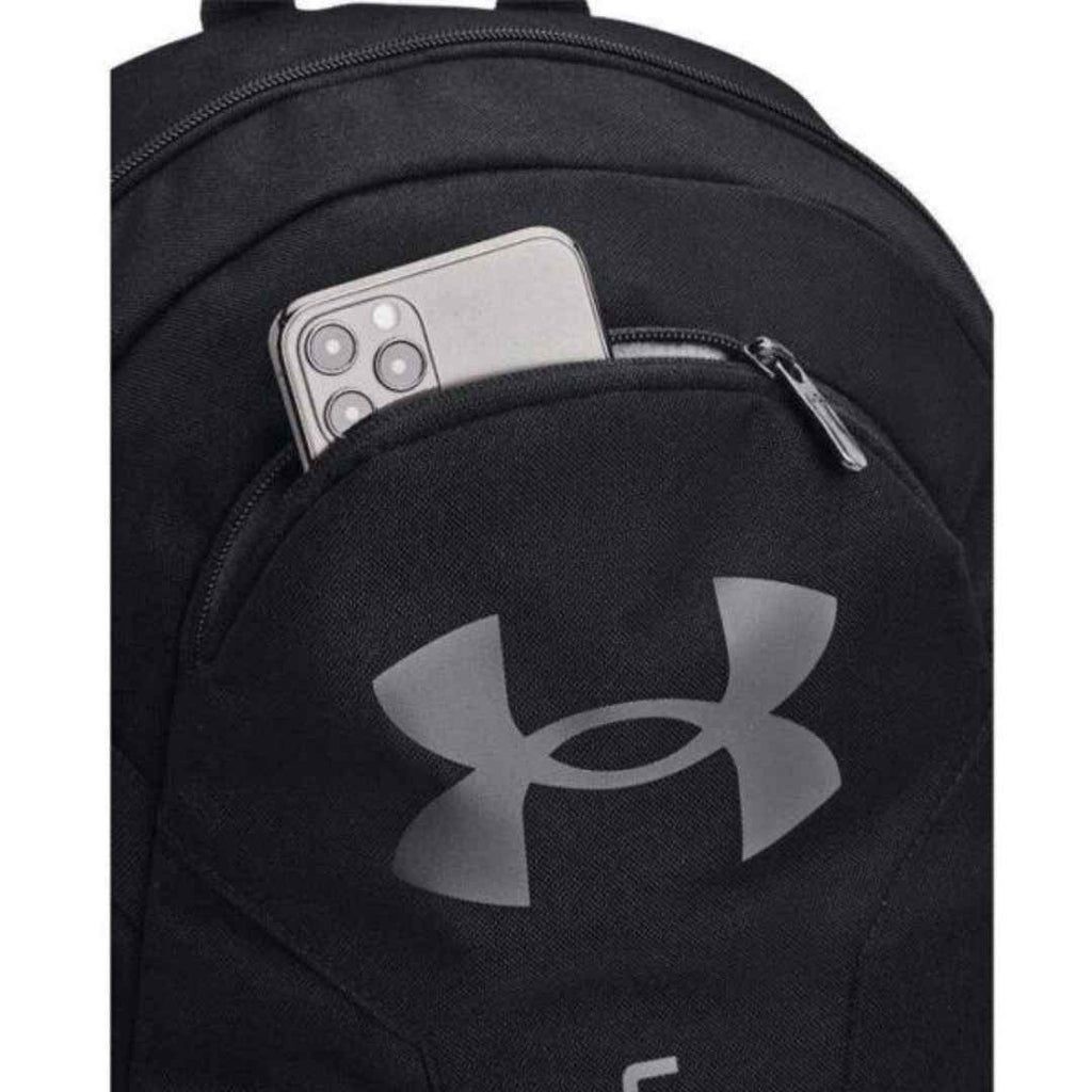 Under Armour Hustle Lite Backpack 2 Cases Black, Grey Logo - Σακίδιο Πλάτης Μαύρο, Γκρι