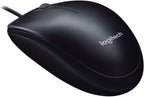 Logitech Mouse Grey Black M90 (910-001794) - Ενσύρματο ποντίκι