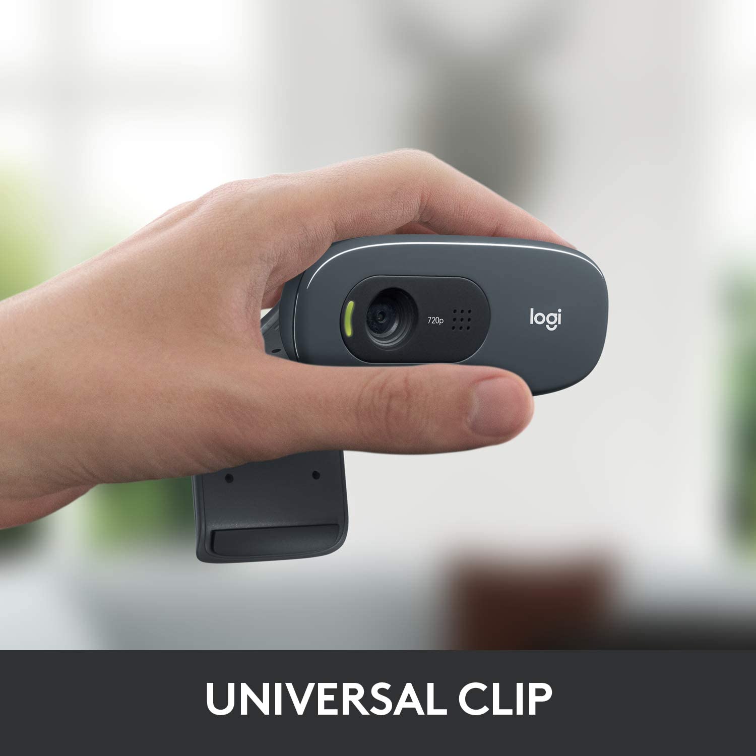 Logitech C270 Webcam 3 MP 1280x720 Pixels USB2.0 Black 960-001063 Camera