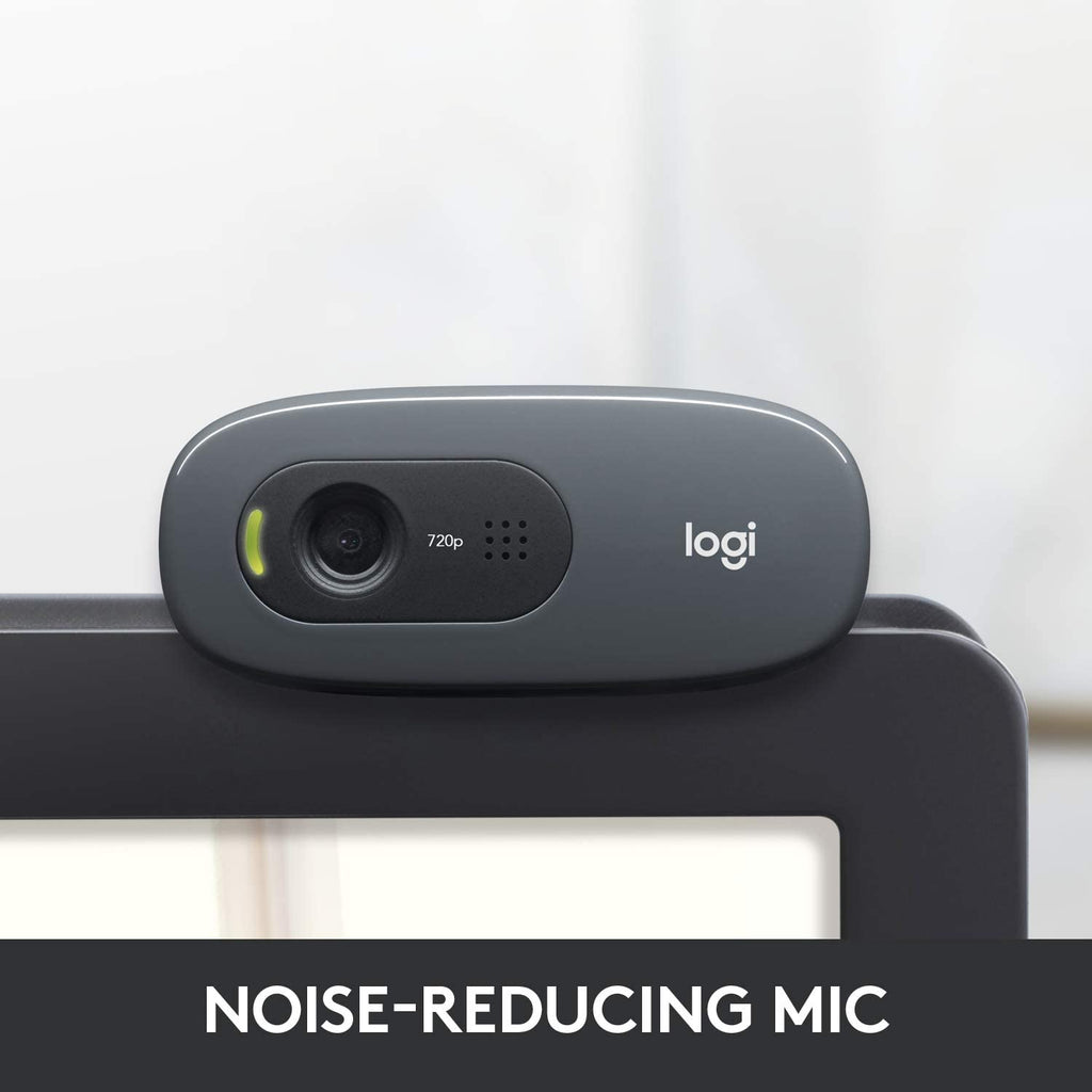 Logitech C270 Webcam 3 MP 1280x720 Pixels USB2.0 Black 960-001063 Camera
