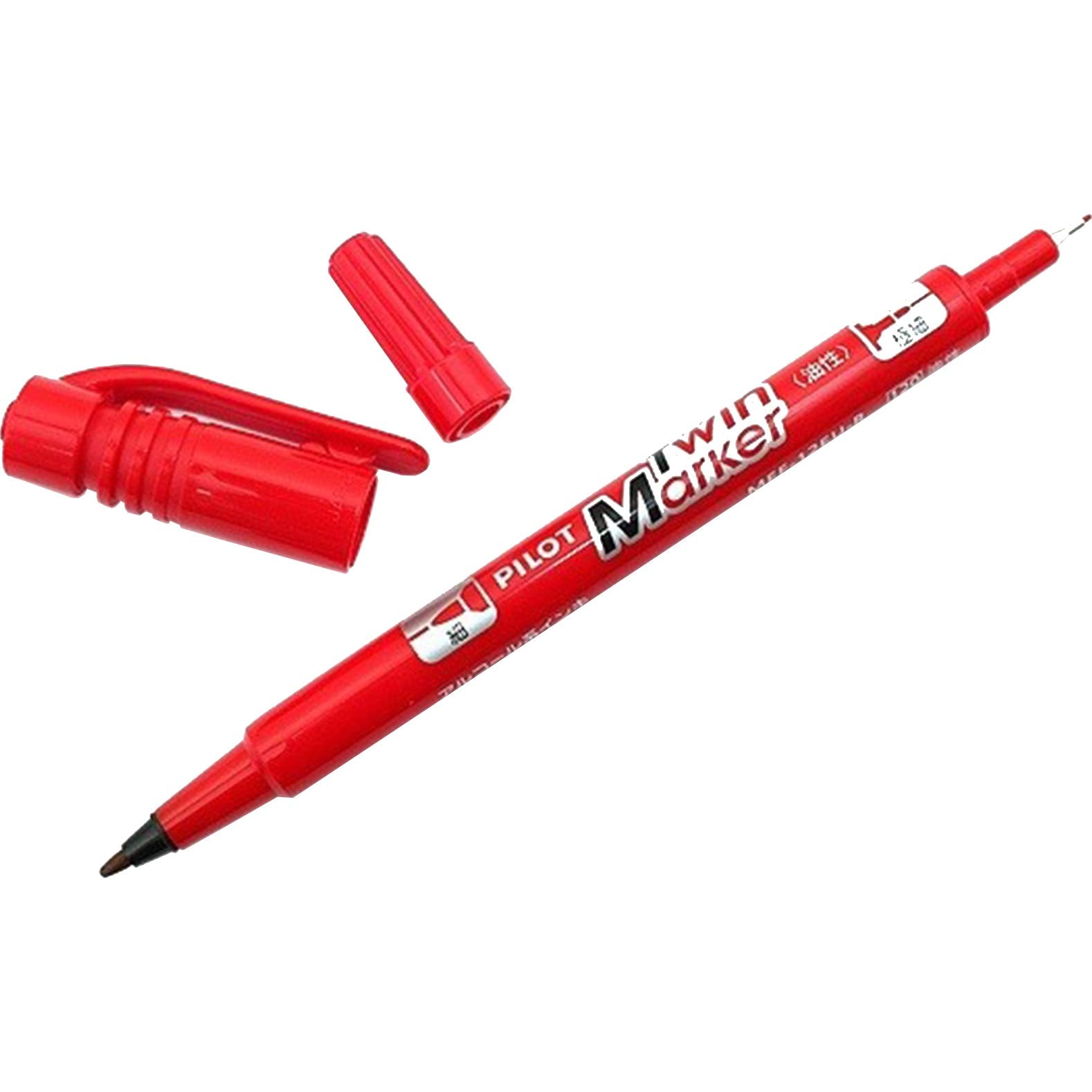 Pilot Twin Marker Fine & Extra Fine 0.5mm / 2.0mm - Assorted Colors - Μαρκαδόρος Διπλής Μύτης 3 Χρώματα