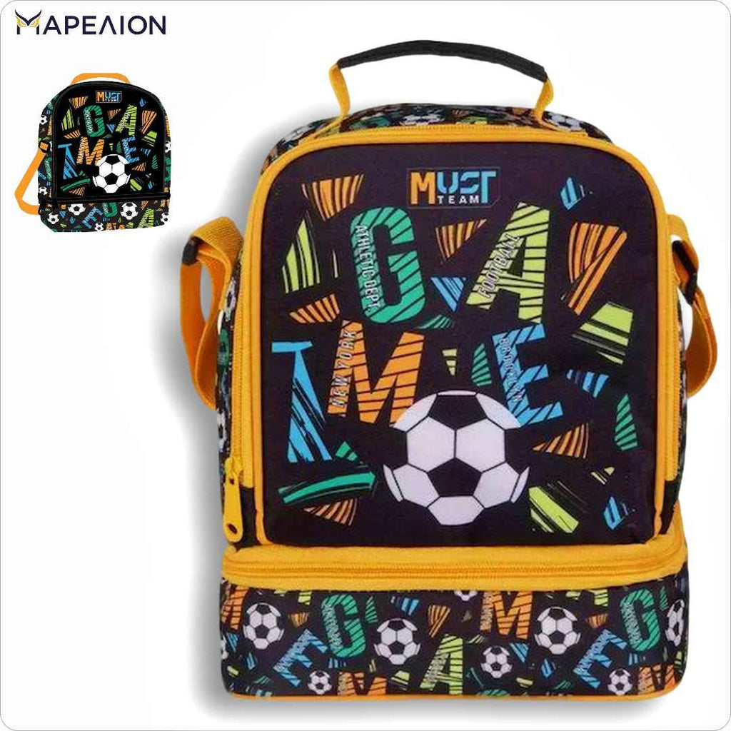 Τσαντάκι Φαγητού Ισοθερμικό  Must 2 Θήκες LUNCH BAG