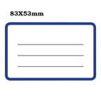 Markin Self-Adhesive Labels 83x53mm 30 Stickers - Ετικέτες Αυτοκόλλητες με γραμμές