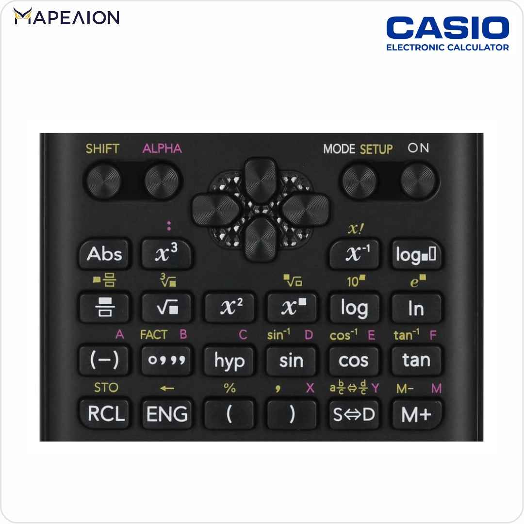 Casio FX-82ES Plus 2nd Edition Scientific Calculator - Αριθμομηχανή Επιστημονική Υπολογιστική Μηχανή για Εξετάσεις Γυμνάσιο Λύκειο