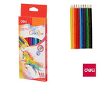 Deli ColorRun Coloured Pencils 12pcs - Χρωματιστά Μολύβια