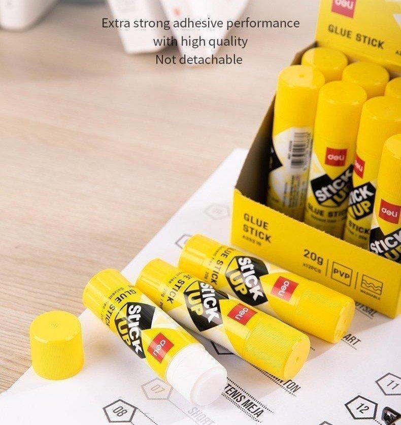 Deli Strong Adhesive PVP Glue Stick 8g, 15g, 20g, 36g - Κόλλα Στικ Ισχυρής Συγκόλλησης - ΧΟΝΔΡΙΚΗ ΠΩΛΗΣΗ