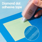 Deli Glue Tape Roller 6mm x 8m, Blue | Pink | Green - Κόλλα σε Ταινία