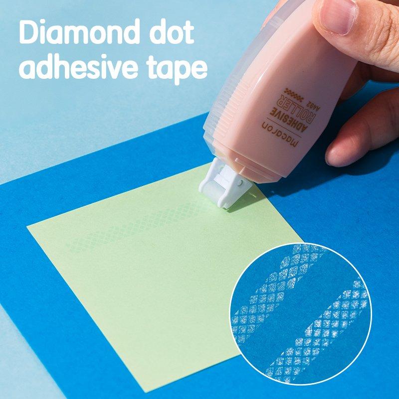 Deli Glue Tape Roller 6mm x 8m, Blue | Pink | Green - Κόλλα σε Ταινία