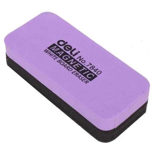 Deli EVA Magnetic Whiteboard Eraser, 3 Colors - Σπόγγος Ασπροπίνακα Μαγνητικός