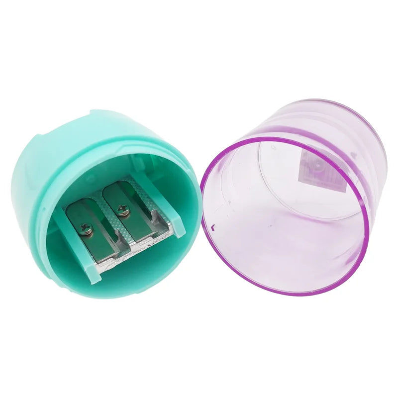 Keyroad Robby Pastel Double-Hole Pencil Sharpener 1pc - Διπλή Ξύστρα Παστέλ