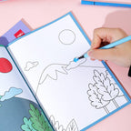 Deli Colouring Book 250x176mm 12 Sheets DL-EN048 - Μπλοκ Ζωγραφικής 12 Φύλλων με Διάφορα Σχέδια