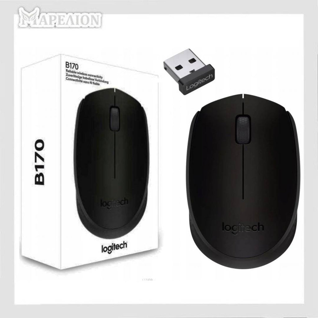 Logitech Wireless Mouse B170 - M170 (910-004798) - Ασύρματο ποντίκι, 2 Χρώματα