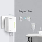 TP-LINK POWERLINE WPA 4220T KIT AV600 EXTENDER KIT(3 PCS)