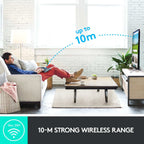 Logitech Keyboard Wireless Touch K400 US Black (920-007145) - Ασύρματο πληκτρολόγιο με touchpad