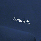 LogiLink Mouse Pad with GEL Wrist Rest Support Blue ID0027B
