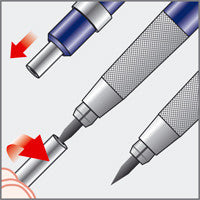 Staedtler Mars Technico 780C Clutch Pencil Lead Holder 2mm - Επαγγελματικό Μηχανικό Μολύβι, 2mm μύτη