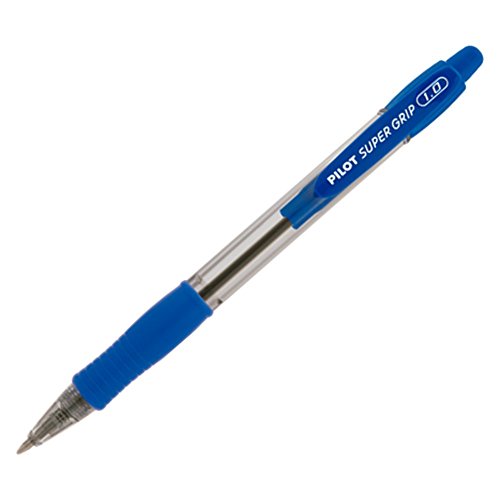 Pilot Supergrip Ballpoint Pen 1.0mm Medium, Assorted Colors BPGP-10R-M - Στυλό Διαρκείας σε 3 Χρώματα
