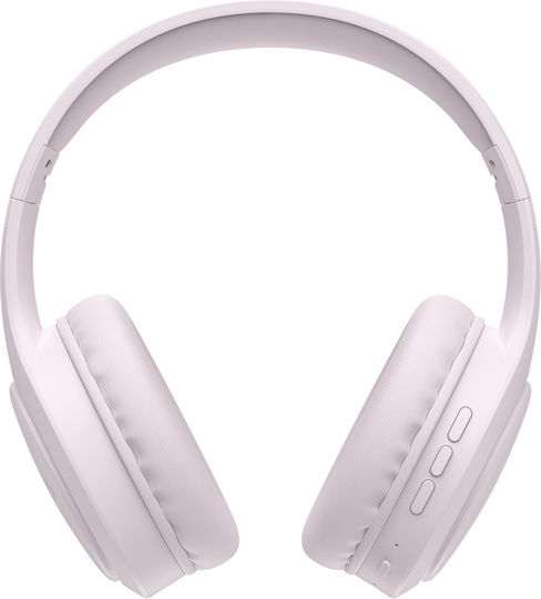 Havit H633BT Wireless Bluetooth Headphones L. PINK | Over-Ear Design, Deep Bass, 20H Playtime, Foldable Lightweight, Bluetooth 5.3, Built-in Microphone Headsets, for TV, iPhone, Gym, Running ΑΣΥΡΜΑΤΑ ΑΚΟΥΣΤΙΚΑ