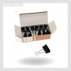 Maped Binder Clips 32mm Metallic Pack of 12pcs - Μεταλλικά Κλιπς Πιάστρες Χαρτιών