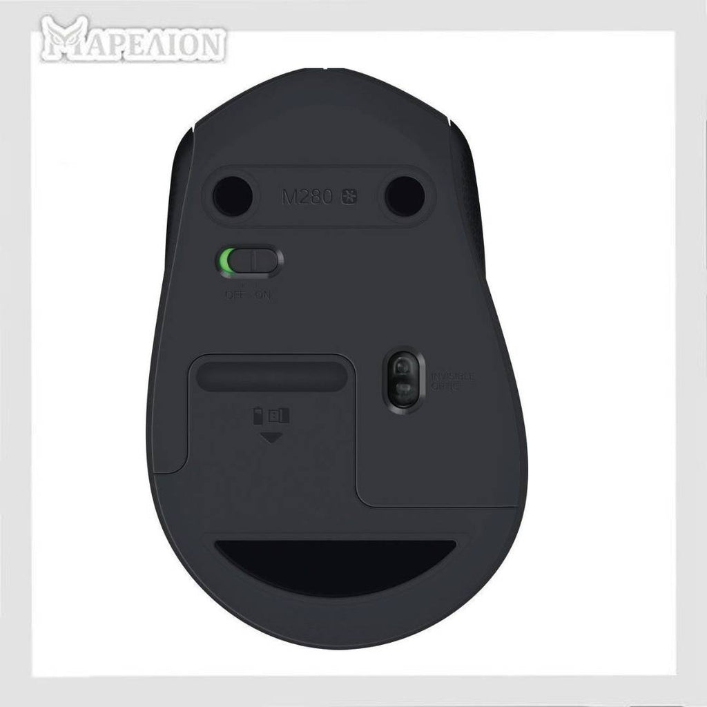 Logitech Wireless Mouse Black M280 (910-004287) - Ασύρματο ποντίκι