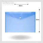A3 Button File Envelope Transparent - Α3 Φάκελος με Κουμπί Διαφανό 48x35cm - ΧΟΝΔΡΙΚΗ ΠΩΛΗΣΗ