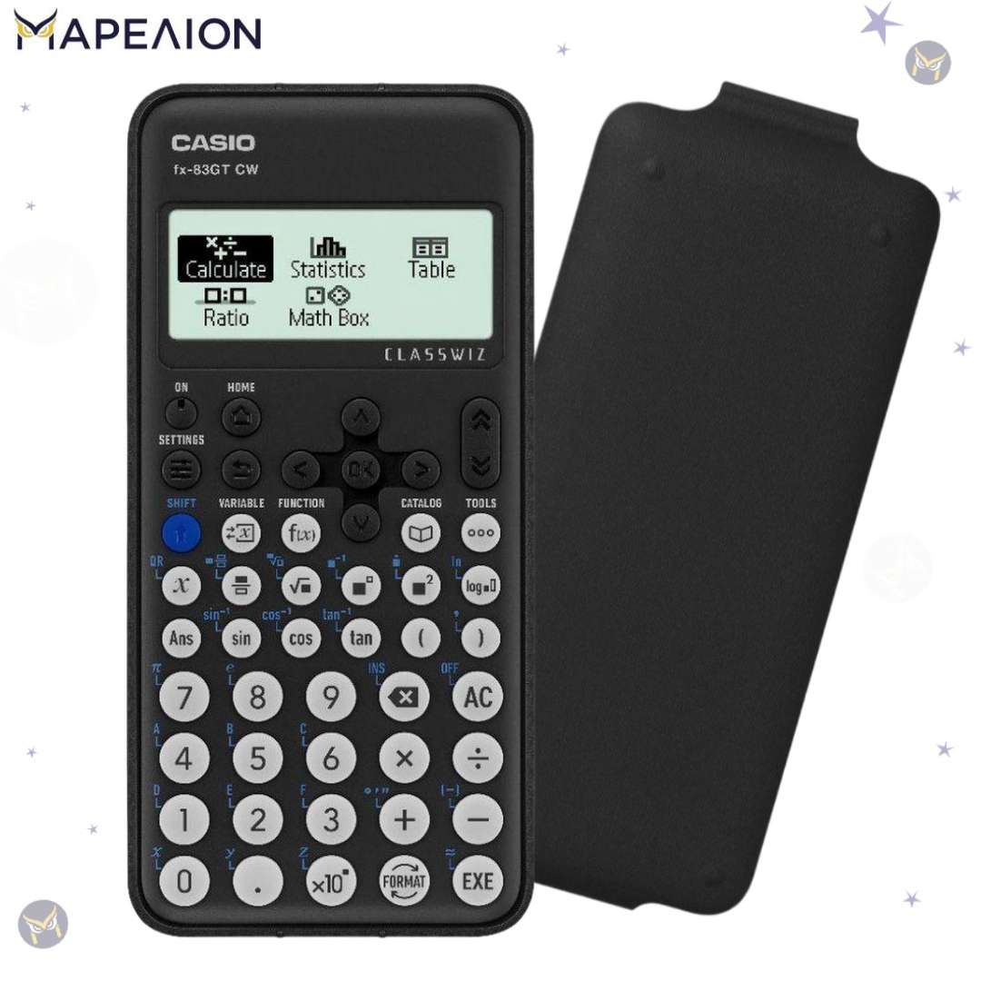 Casio FX-83GTCW Scientific Calculator 290+ Functions - Επιστημονική Υπολογιστική Μηχανή