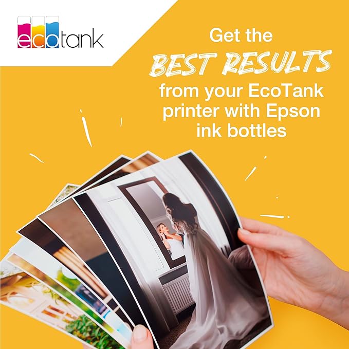 EPSON 104 Γνήσιο Μελάνι Εκτυπωτή InkJet Κίτρινο, Epson 104 EcoTank Inks yellow (Digital Printing) - 65 ml