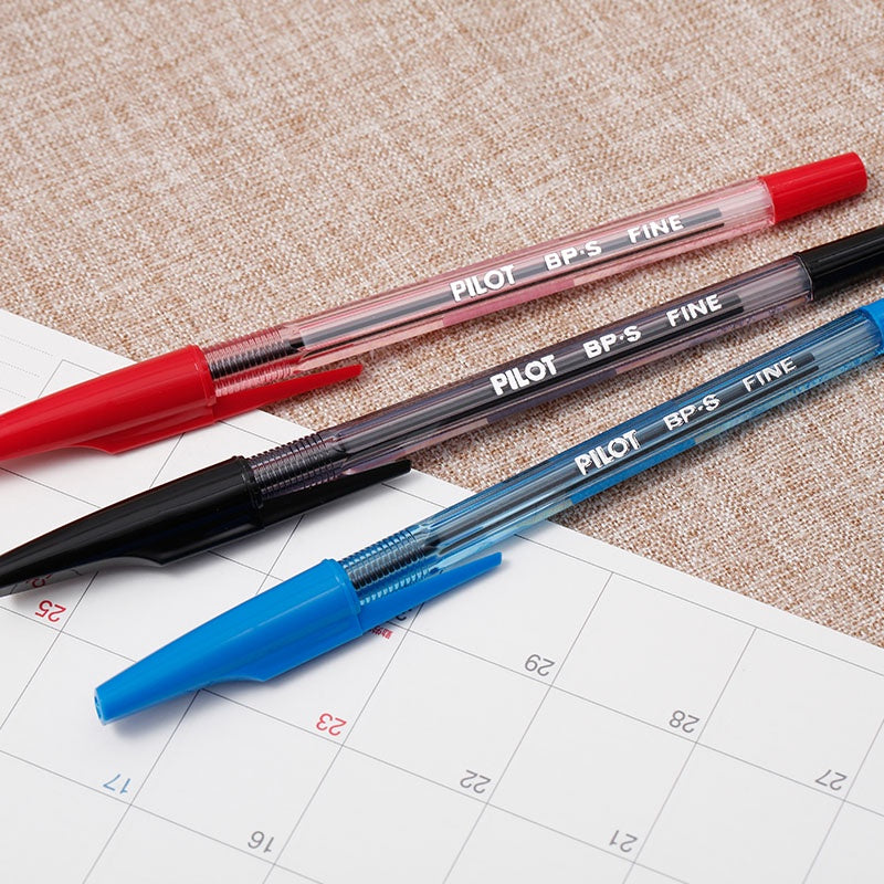 Pilot BP-S Ballpoint Pen Medium 1.0mm - 3 Colors - Στυλό Διαρκείας 3 Χρώματα