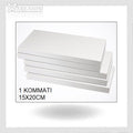 Compressed Polyester Board White 20mm - Σκληρή Πολυστερίνη 20mm, Σε 3 Μεγέθη (A3 / A4 / A5)