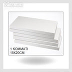 Compressed Polyester Board White 20mm - Σκληρή Πολυστερίνη 20mm, Σε 3 Μεγέθη (A3 / A4 / A5)