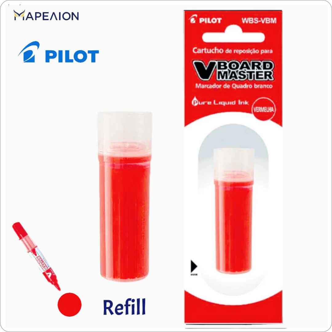 PILOT Whiteboard Marker REFILL, V Board Master, Ανταλλακτικό Μαρκαδόρου Ασπροπίνακα Pilot
