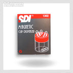 SDI Magnetic Hand Clip Dispenser Red | Blue - Θήκη Διανομής Συνδετήρων Κόκκινη