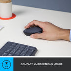Logitech Cordless Combo, Keyboard + Mouse set,  MK235 Greek (920-007915) - Ασύρματο Πληκτρολόγιο και Ποντίκι Ελληνικά