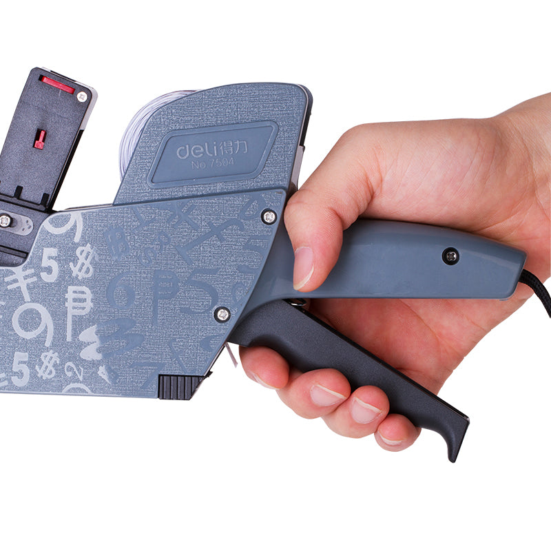 Deli 1-Line Price Label machine - Gun 8 Digits with Labels DL-E7504 - Μηχανή για Τιμές
