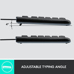 Logitech Wired Keyboard + Mouse Set Combo MK120 Greek Letters (920-002541) - Ενσύρματο Πληκτρολόγιο και Ποντίκι Ελληνικά