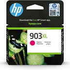 HP 903XL ink cartridge packaging with magenta color on a white background