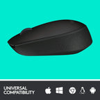 Logitech Wireless Mouse M171 (910-004640) 3 Χρώματα - Ασύρματο ποντίκι