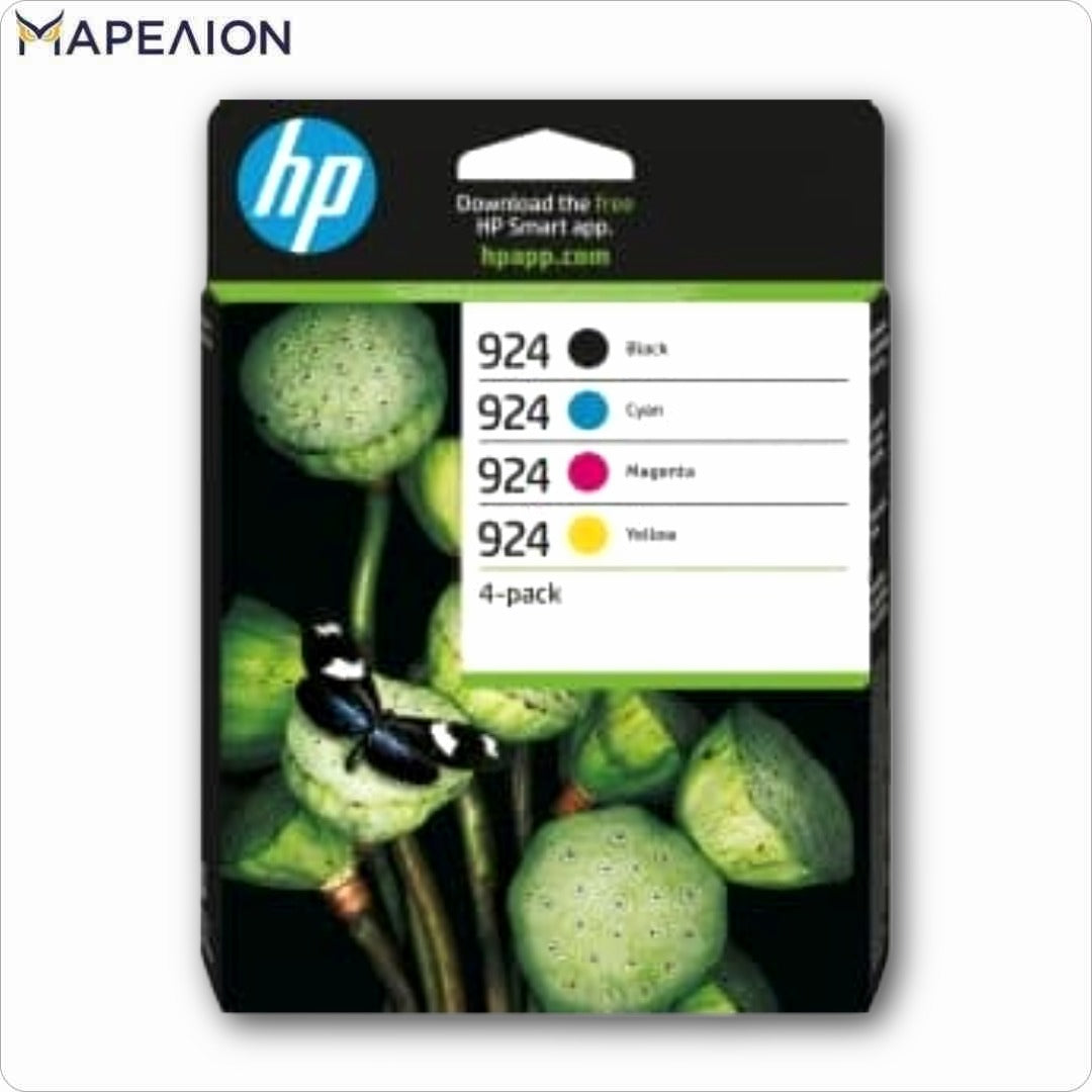 HP Ink Cartridge 924 Multipack (B/C/Y/M) 6C3Z1NE ΜΕΛΑΝΙ ΕΚΤΥΠΩΤΗ