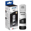 Epson 103 photo black ink bottle and packaging on a white background