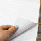 Kraft Spiral Notebook 150 Sheets 2mm Wired, A4 / A5 size - 2 Colors - Τετράδιο με Γραμμές, Σπίραλ Μαύρο / Ασπρο