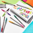 BIC Cristal Fun Ballpoint Pen 1.6mm Assorted Colors - Στυλό Διαρκείας Χοντρό 5 Χρώματα