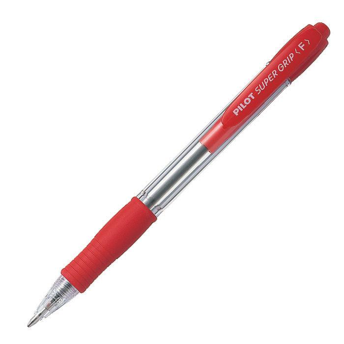 Pilot Supergrip Ballpoint Pen 0.7mm Fine Assorted Colors BPGP-10R-F - Στυλό Διαρκείας σε 3 Χρώματα