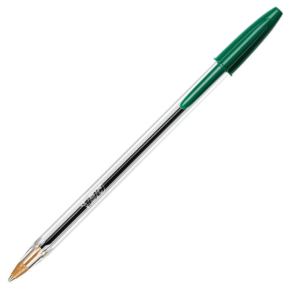 Bic Cristal Original Ballpoint Pen Medium 1.0mm - Στυλό Διαρκείας | Μπλε | Κόκκινο | Μαύρο | Πράσινο - ΧΟΝΔΡΙΚΗ ΠΩΛΗΣΗ