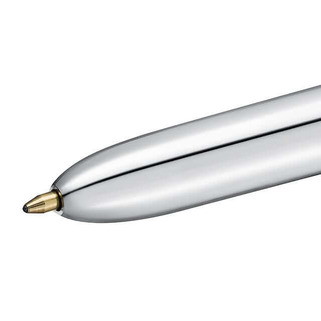 BIC 4 Colours Shine Ballpoint Pens 1.0mm Tip Assorted Metallic Barrels - Στυλό 4 Χρωμάτων Μεταλλικό