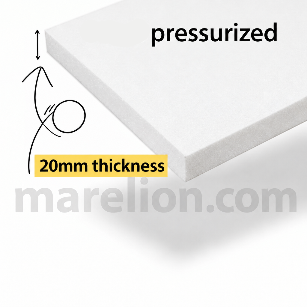 Craft Polyester Board White 20mm