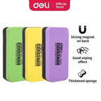 Deli EVA Magnetic Whiteboard Eraser, 3 Colors - Σπόγγος Ασπροπίνακα Μαγνητικός