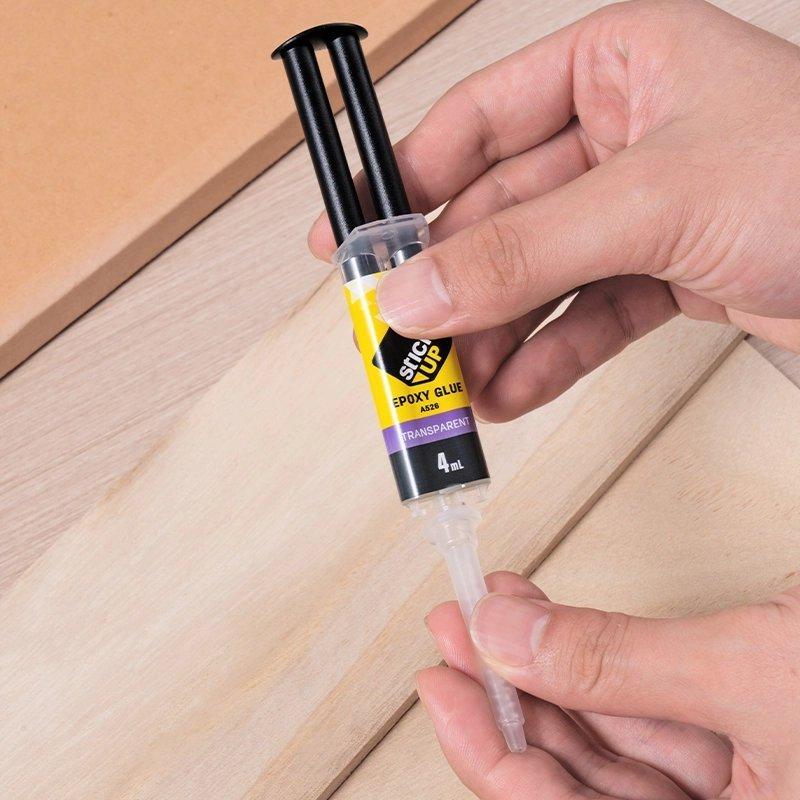 Deli Integrated Epoxy Glue Transparent 4ml - Прозрачный эпоксидный клей
