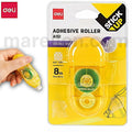 Deli Glue Roller 5mm x 8m Yellow - Κόλλα σε ταινία