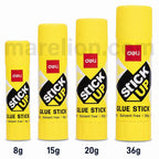 Deli Strong Adhesive PVP Glue Stick 8g, 15g, 20g, 36g - Κόλλα Στικ Ισχυρής Συγκόλλησης