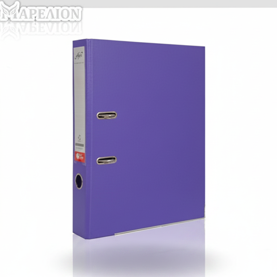 Purple binder on a white background with 'Mapeion' branding.